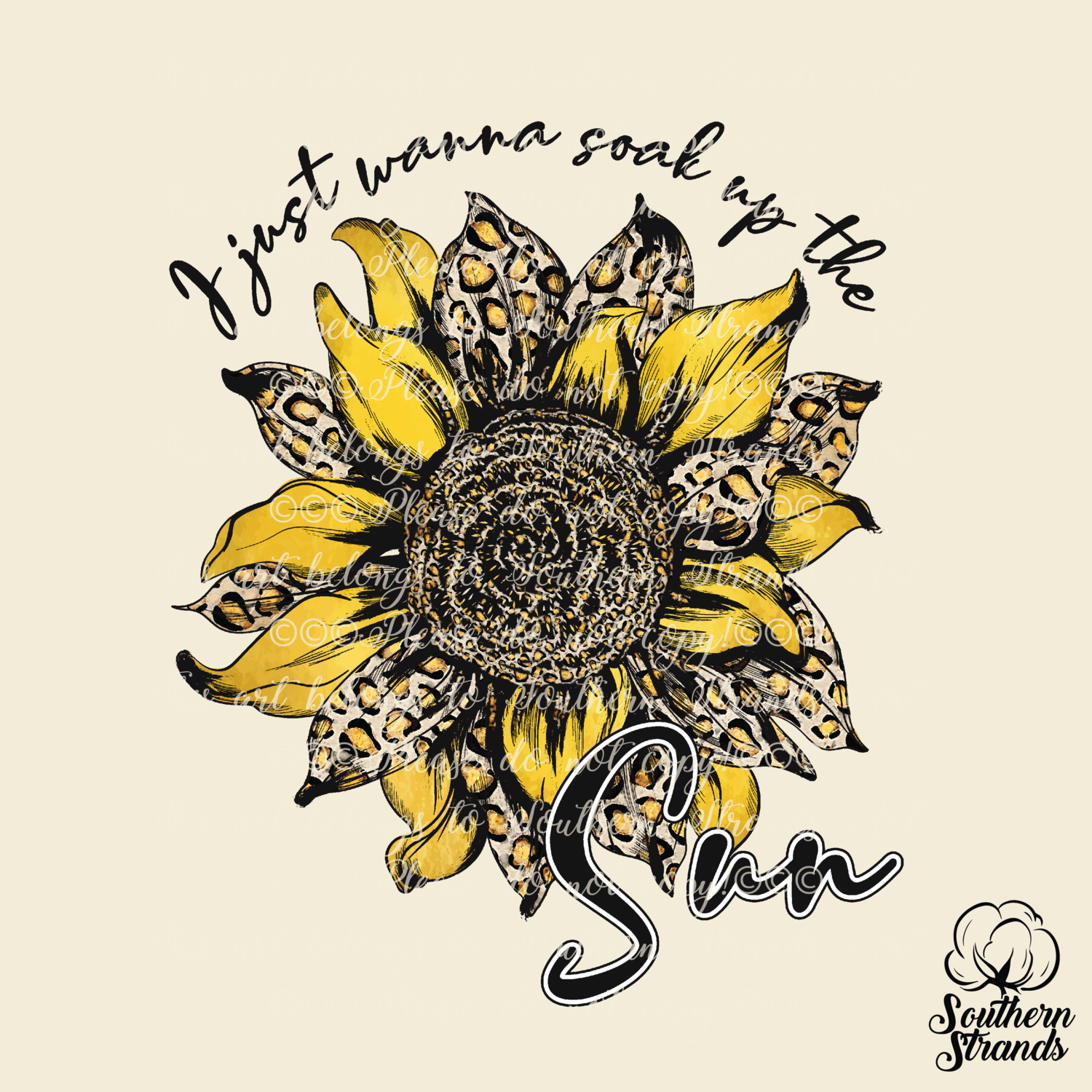 Just Wanna Soak Up The Sun | DIGITAL DESIGN
