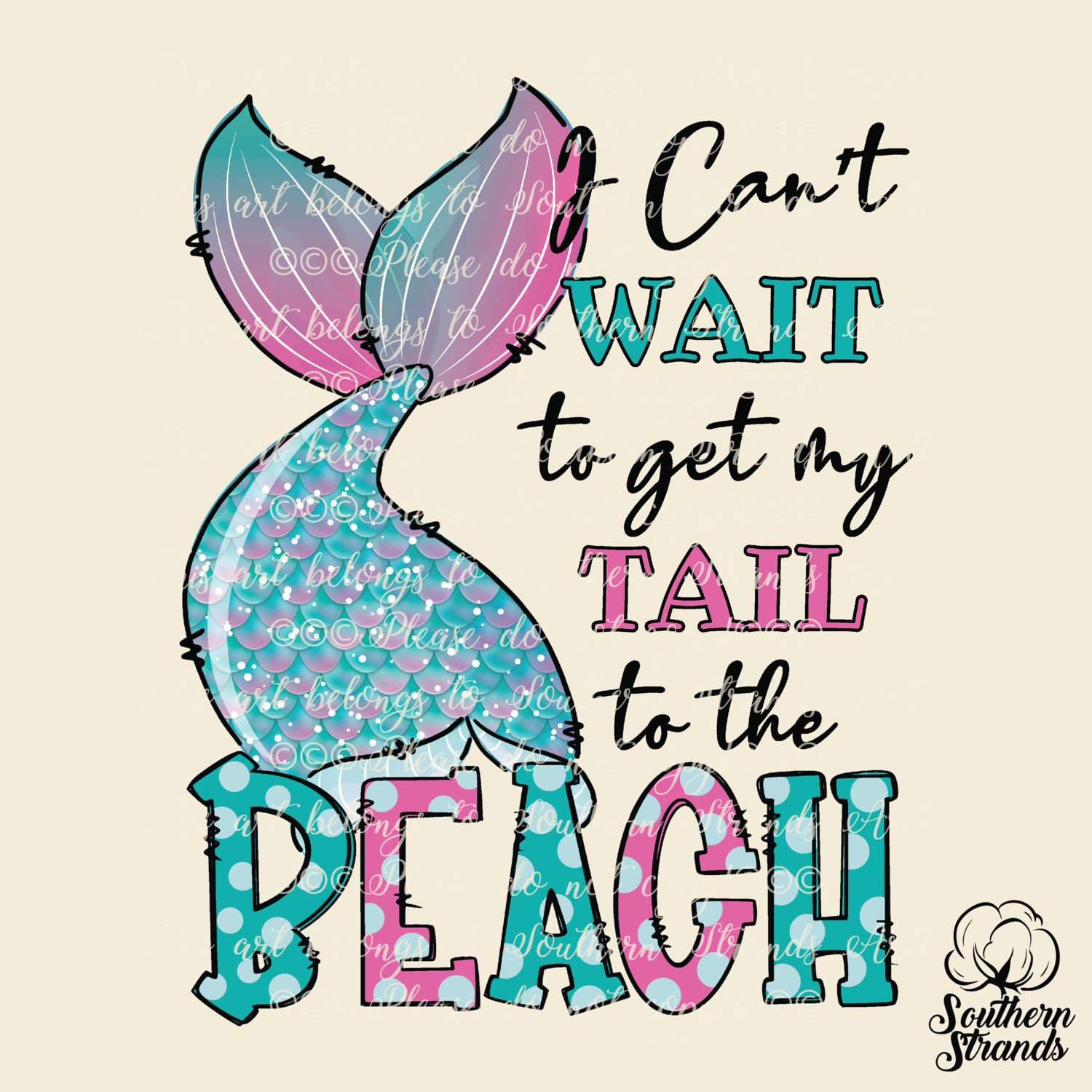 Tail To The Beach | DIGITAL DESIGN