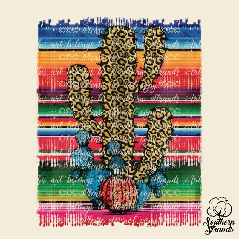 Serape Leopard Cactus