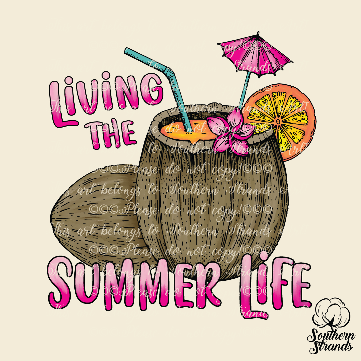 Living The Summer Life | DIGITAL DESIGN