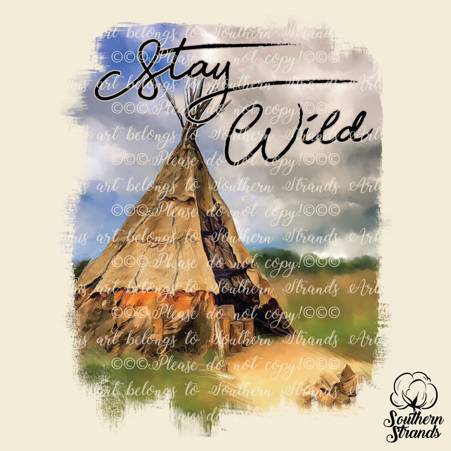 Stay Wild TeePee