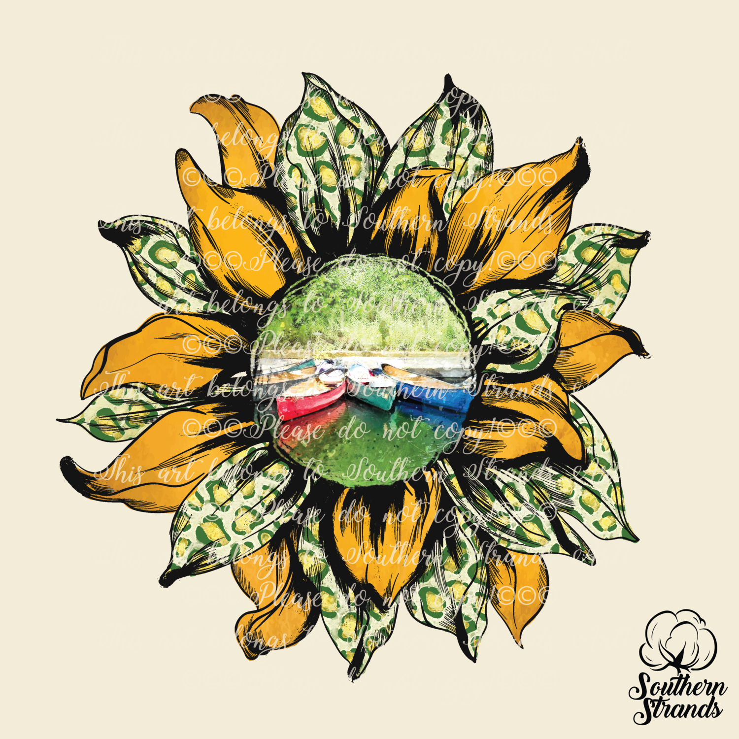 Canoe Sunflower | DIGITAL DESIGN