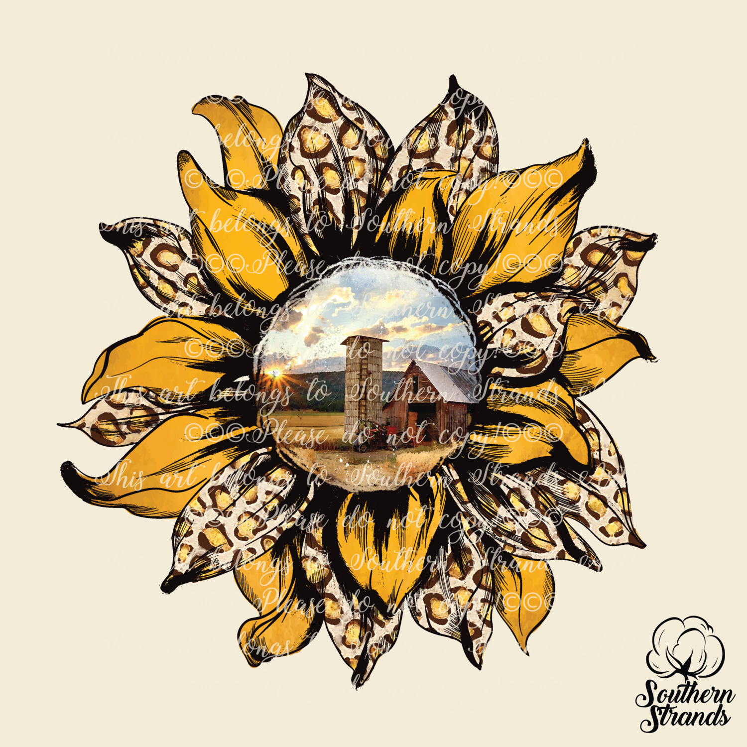 Farm Sunflower | DIGITAL DESIGN