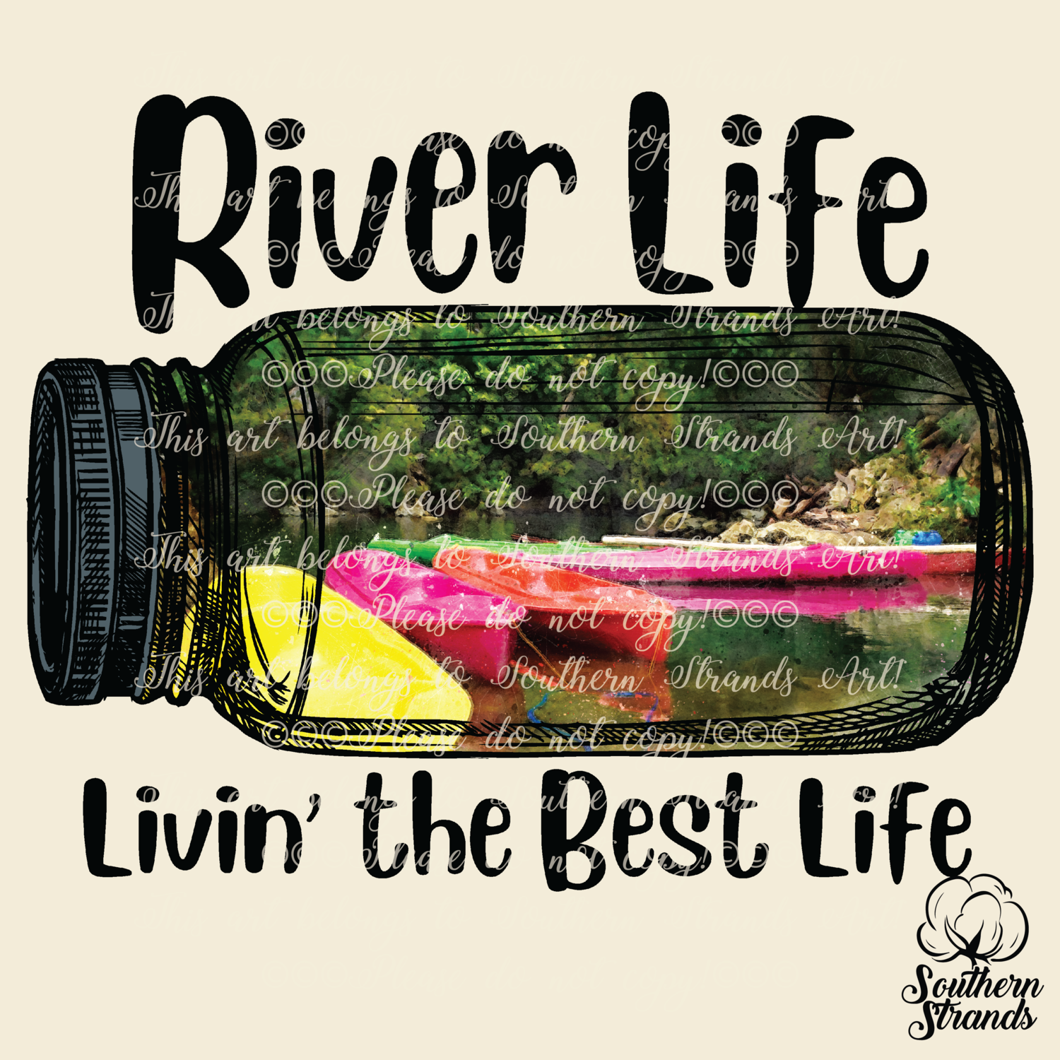 River Life Best Life | DIGITAL DESIGN
