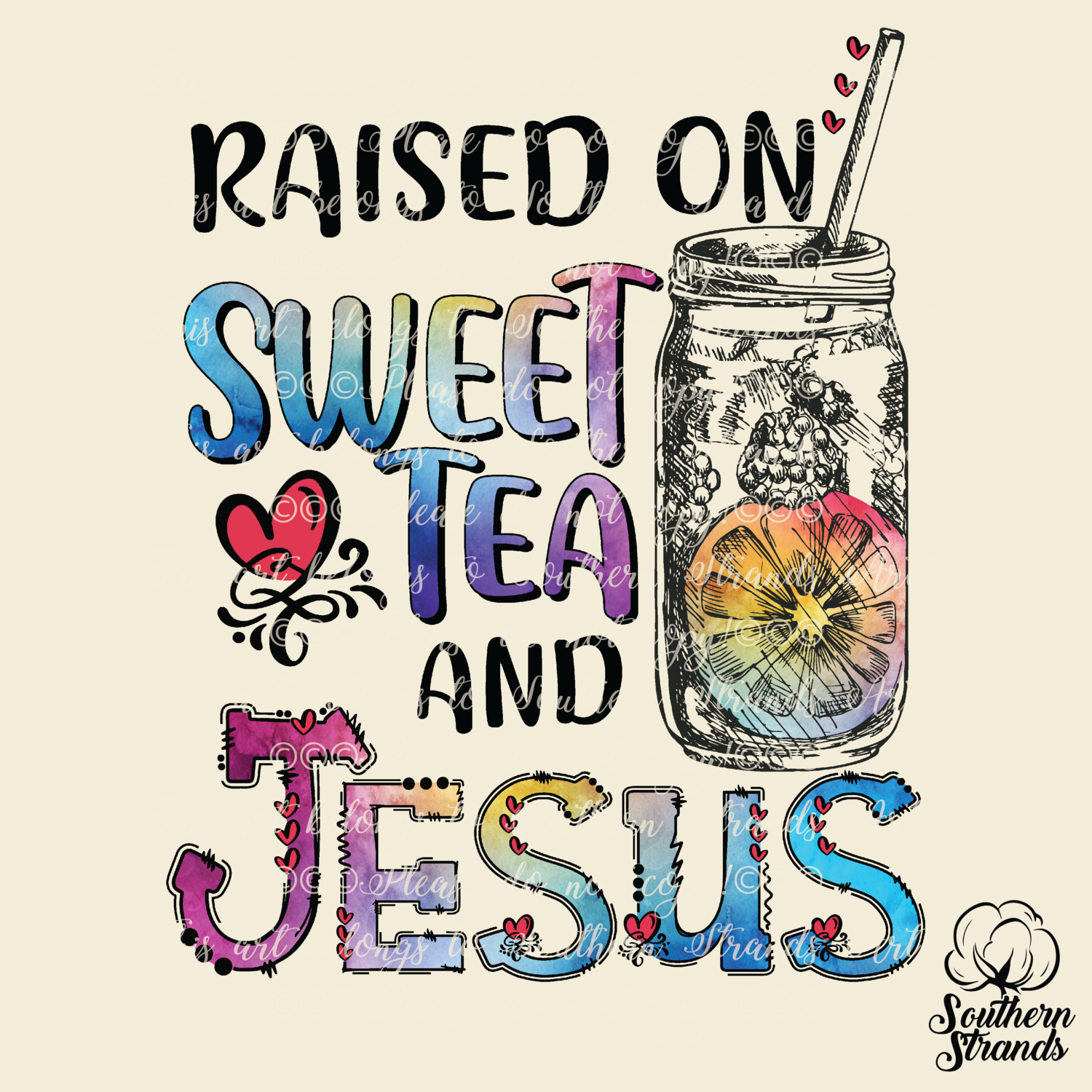 Sweet Tea and Jesus | DIGITAL DESIGN