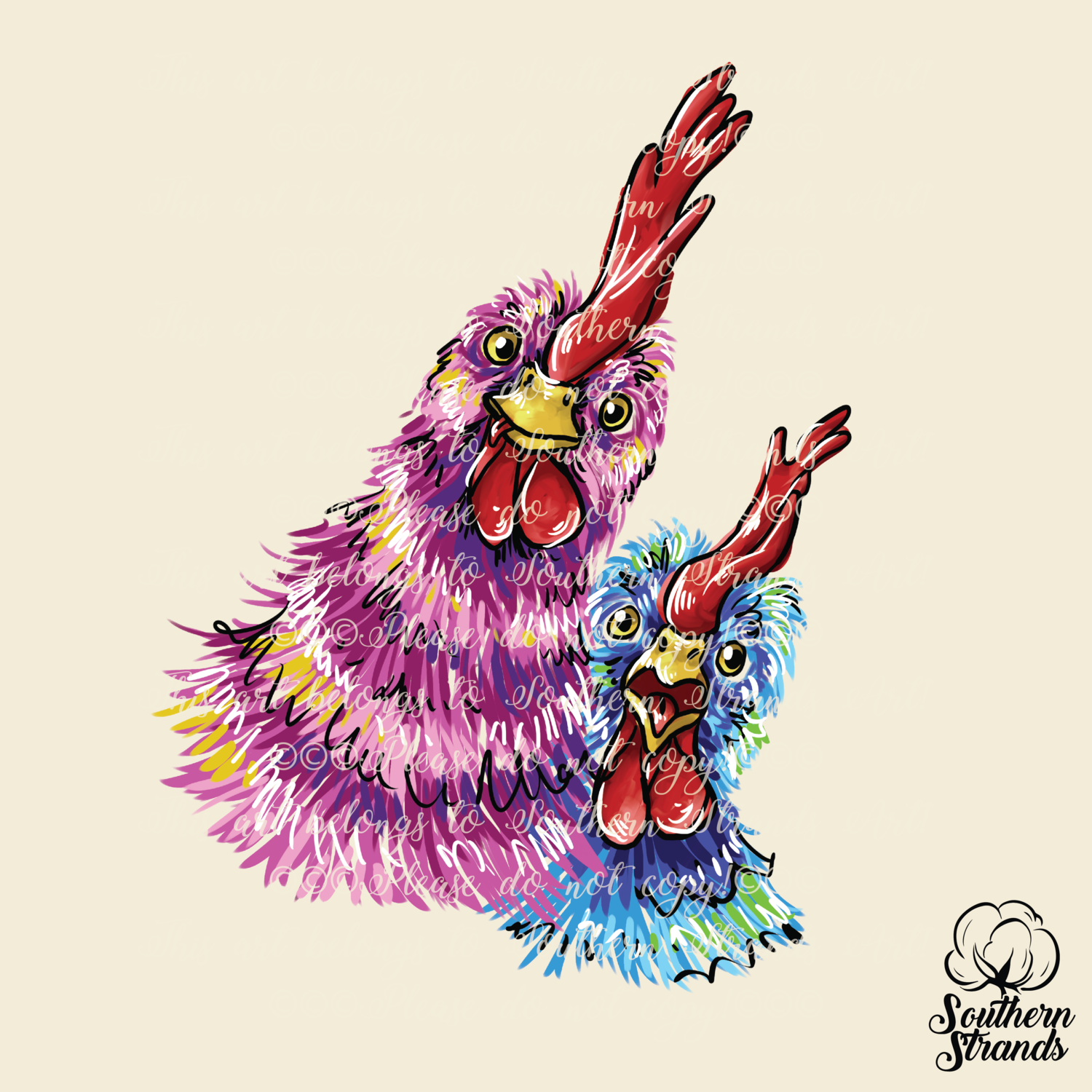 Happy Chickens