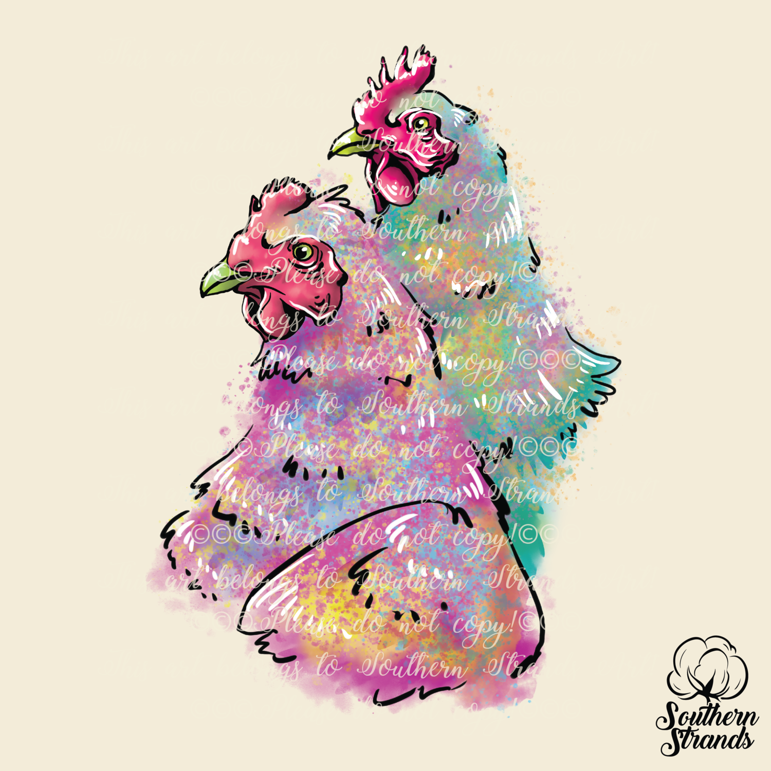 Rainbow Chickens
