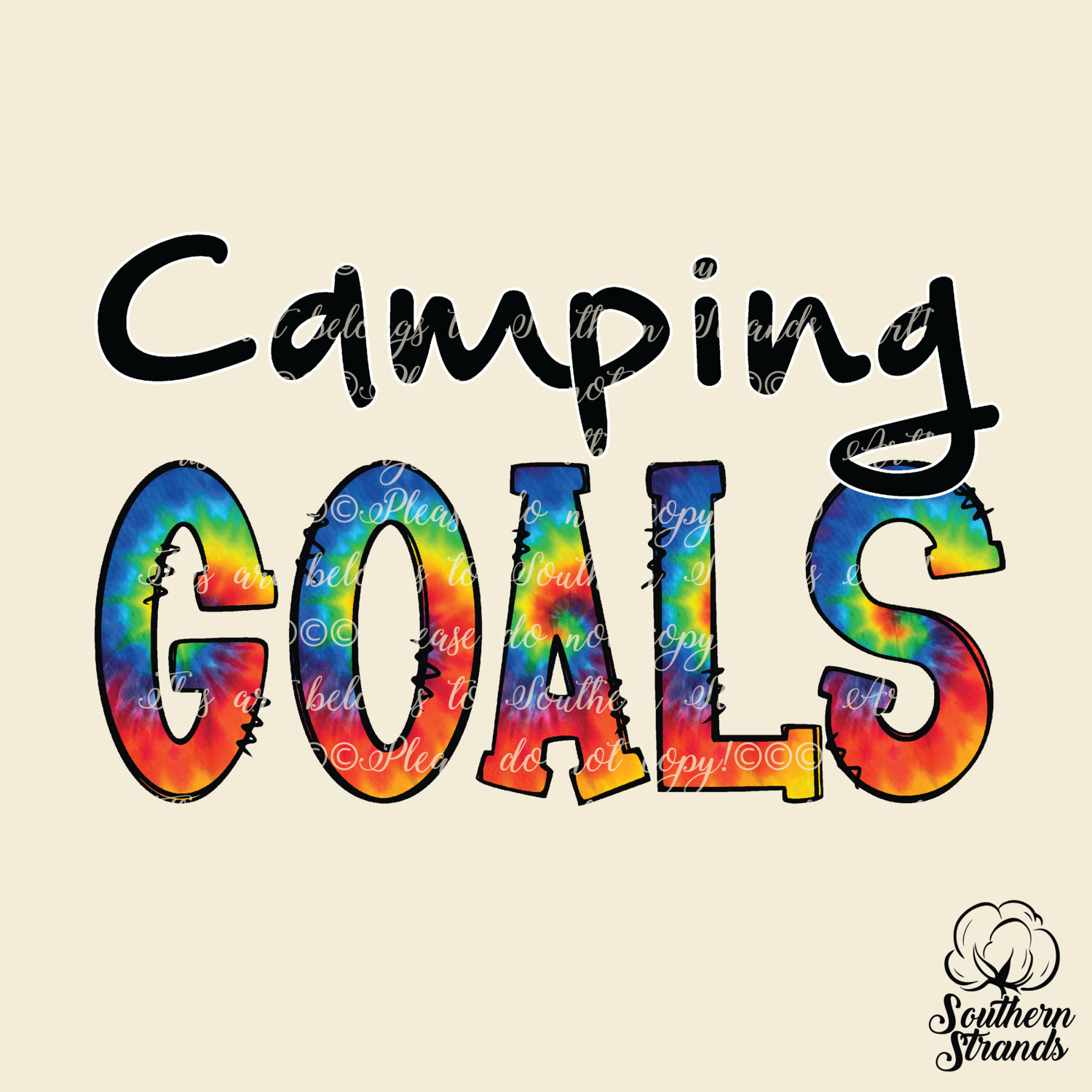 GOALS - Camping Goals | DIGITAL DESIGN