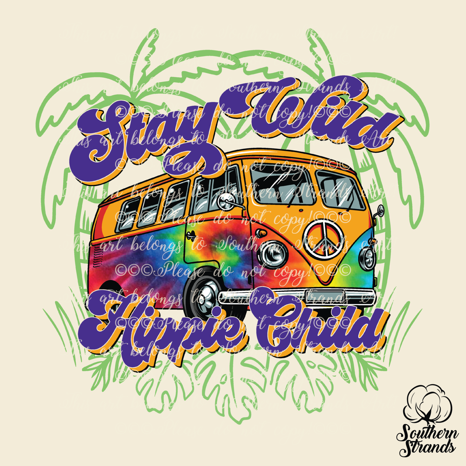 Stay Wild Hippie Child | DIGITAL DESIGN