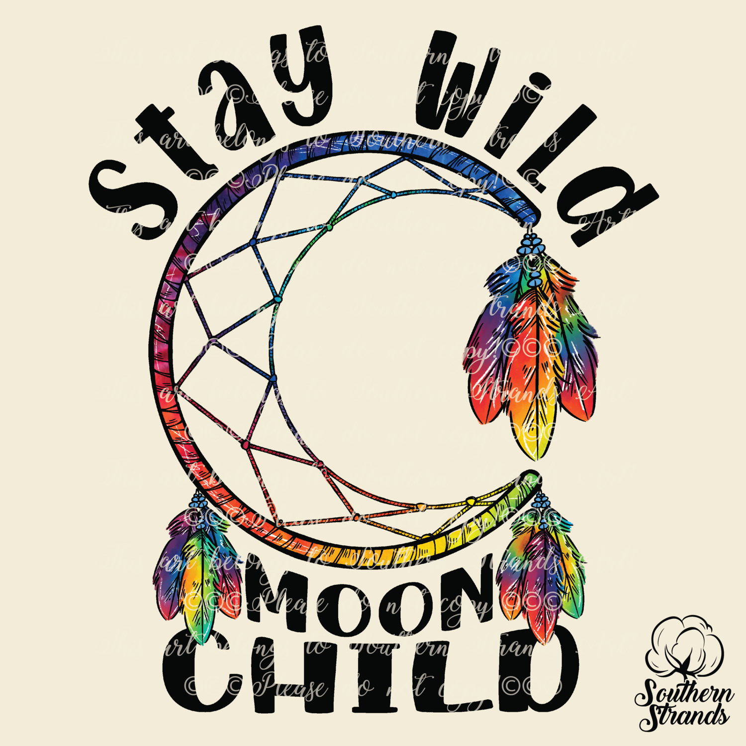 Stay Wild Moon Child | DIGITAL DESIGN