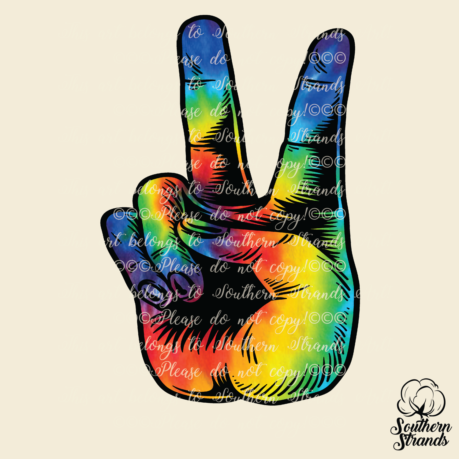 Tie Dye Peace | DIGITAL DESIGN