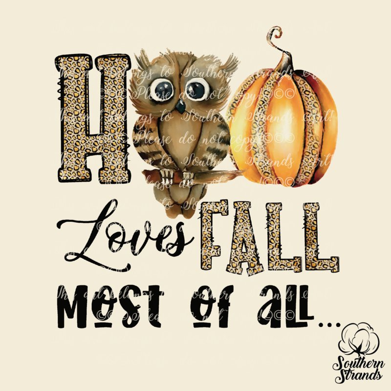 HOO Loves Fall | DIGITAL DOWNLOAD