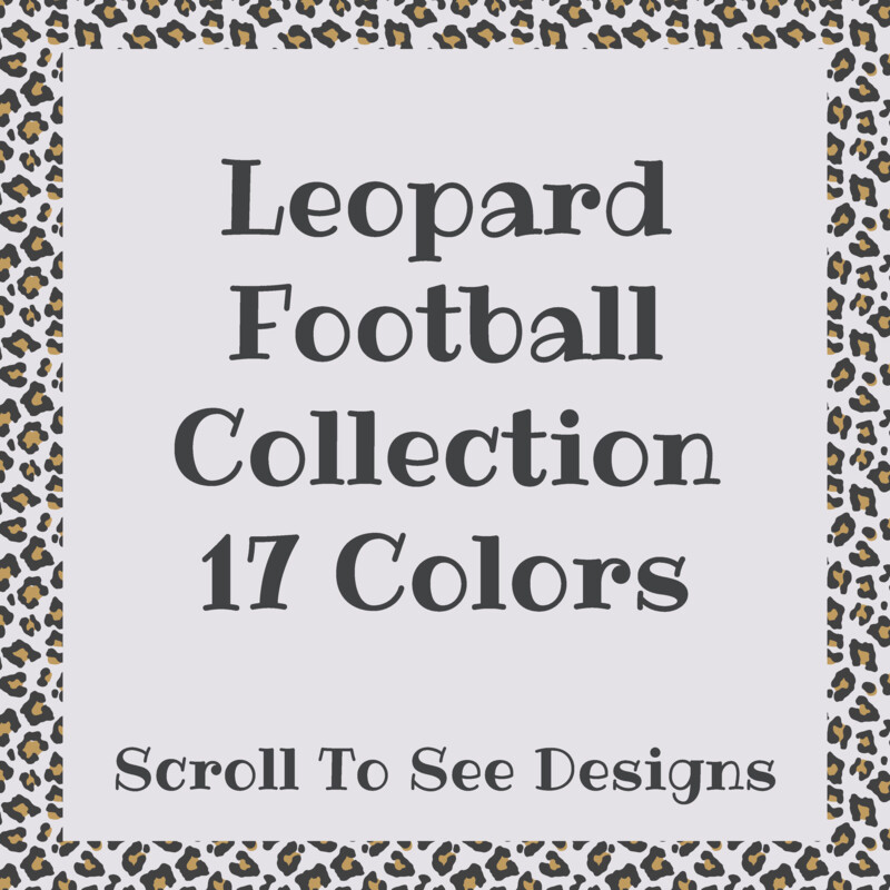 Sports Mom - Leopard Football Collection