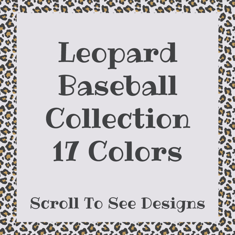 Sports Mom - Leopard Baseball Collection