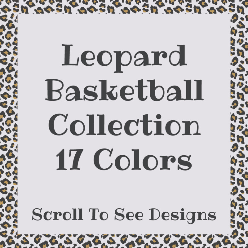 Sports Mom - Leopard Basketball Collection