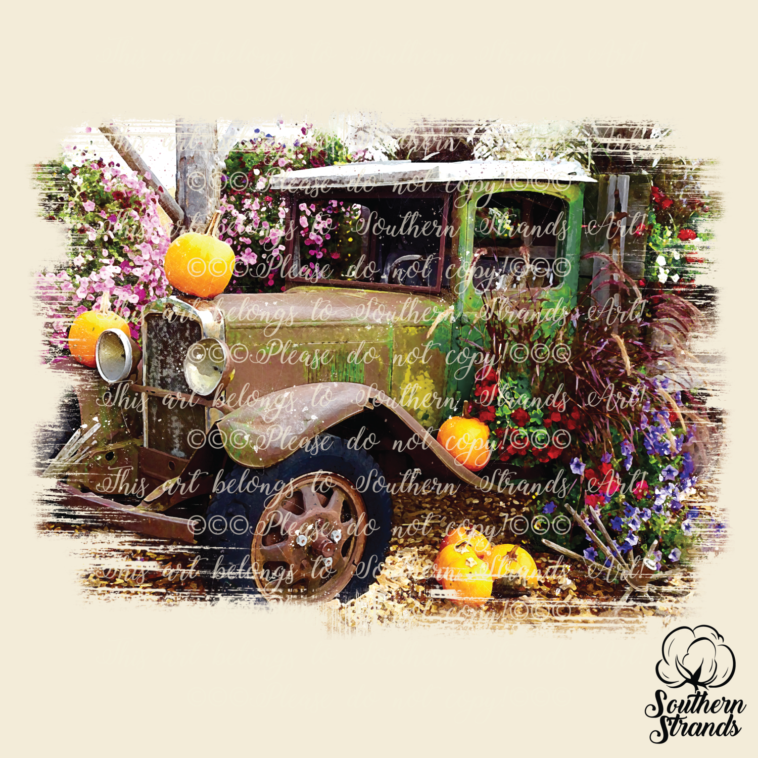 Fall Pumpkin Truck | DIGITAL DOWNLOAD
