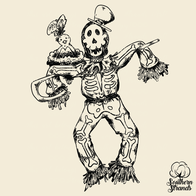 Sassy Scarecrow Bones | DIGITAL DOWNLOAD