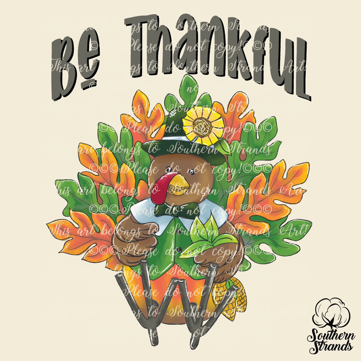 Be Thankful Turkey | DIGITAL DOWNLOAD