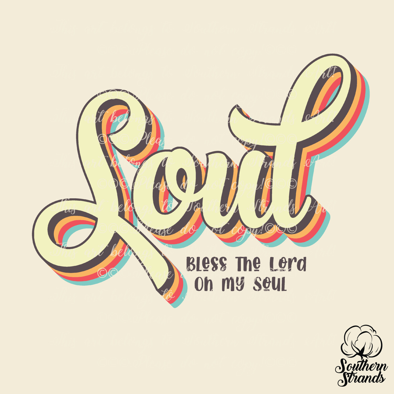 Retro Words Of Faith - Soul | DIGITAL DOWNLOAD