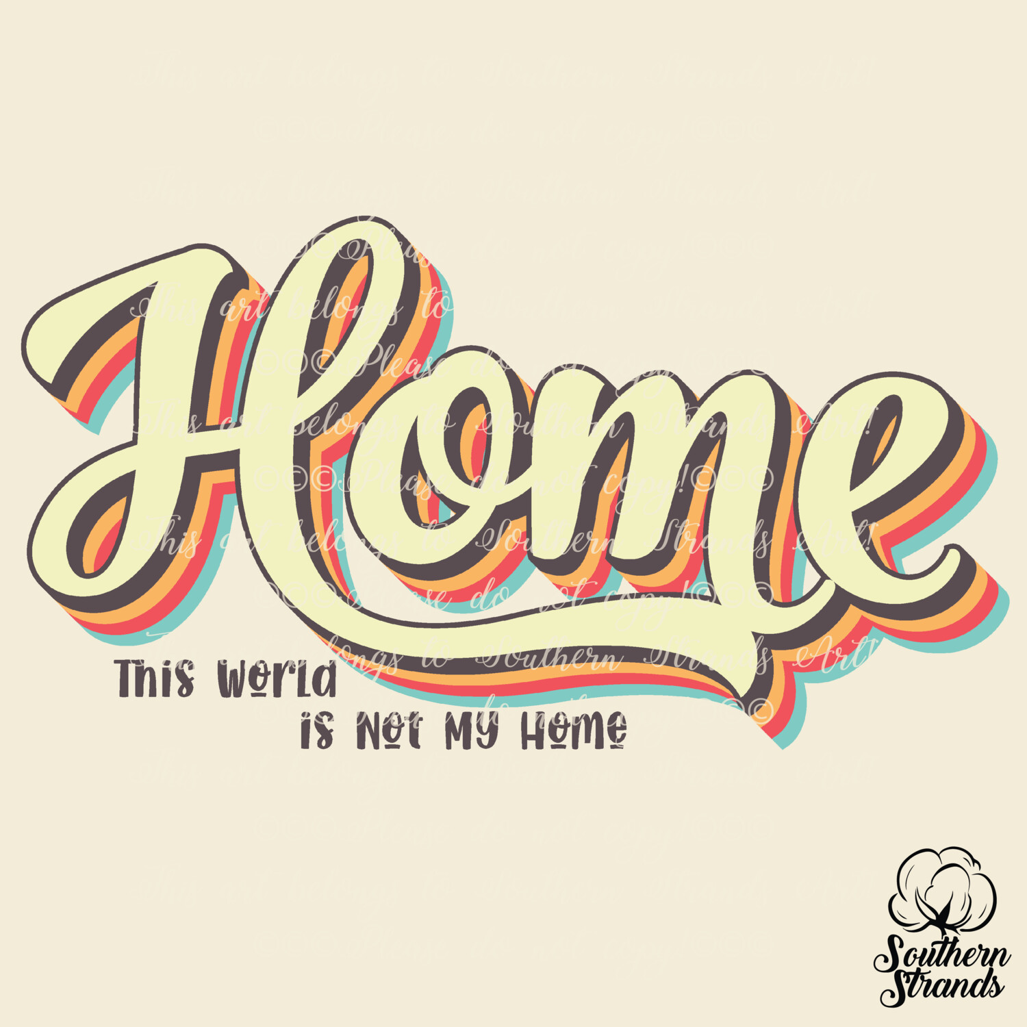 Retro Words Of Faith - Home | DIGITAL DOWNLOAD
