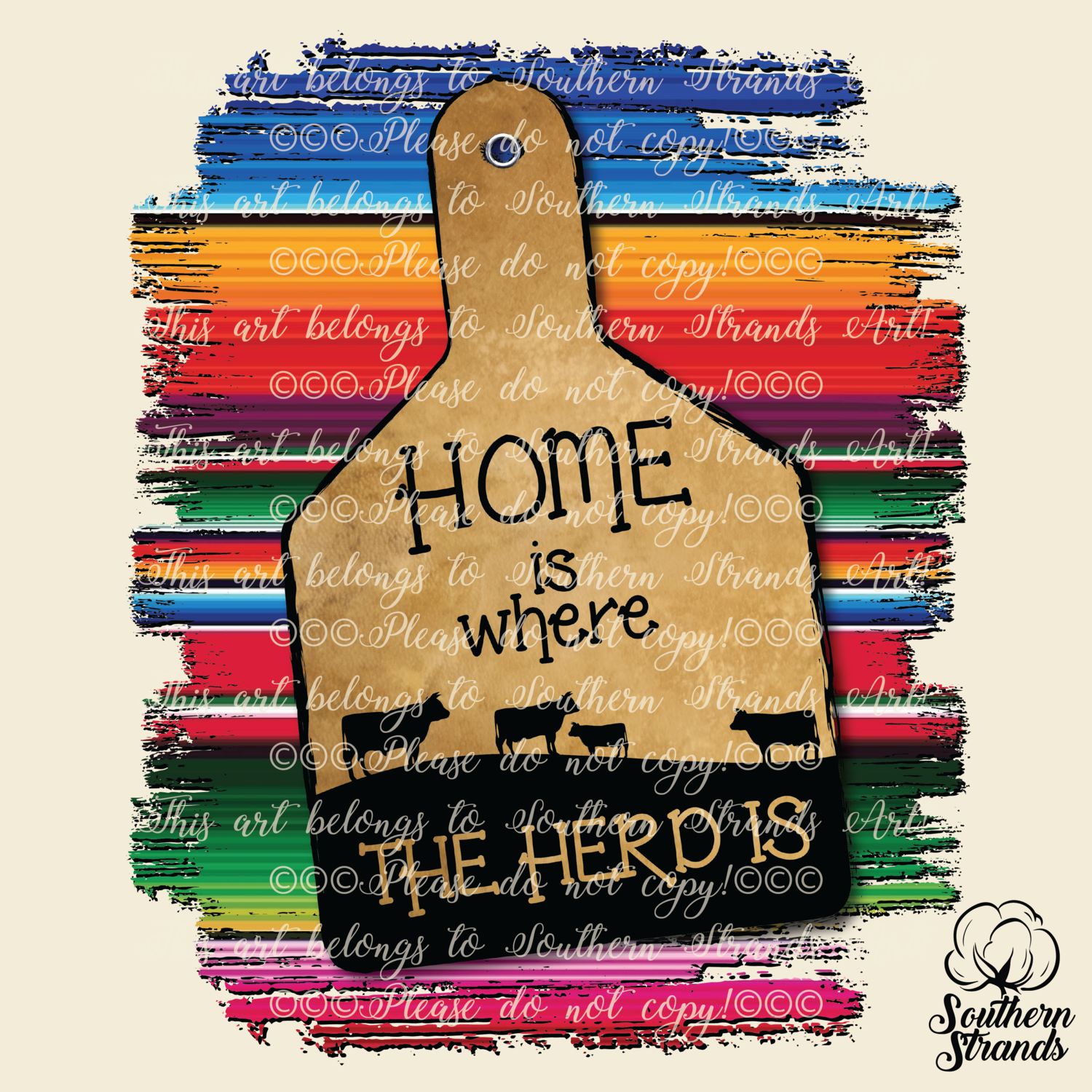 Home is where the Heard Is - Full Color