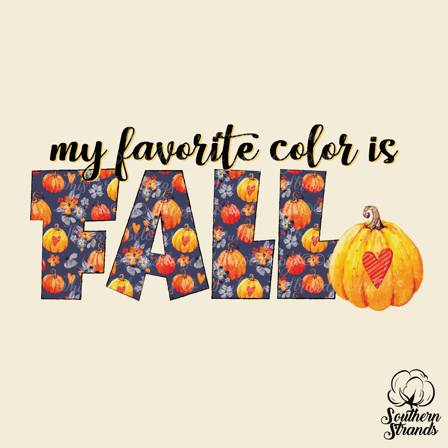 My Favorite Color Is Fall | DIGITAL DOWNLOAD