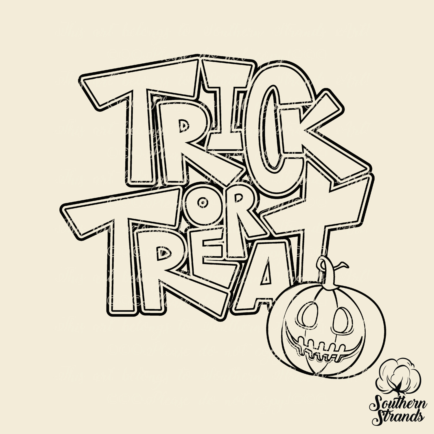 Trick or Treat ColorBook | DIGITAL DOWNLOAD