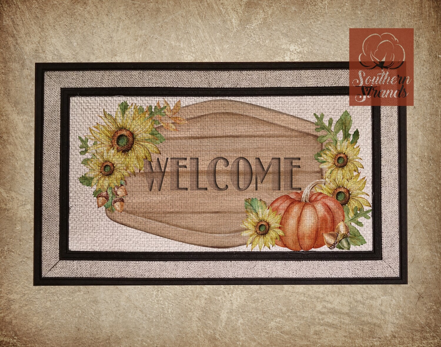 Fall Welcome - 12x24 Door Mat Design