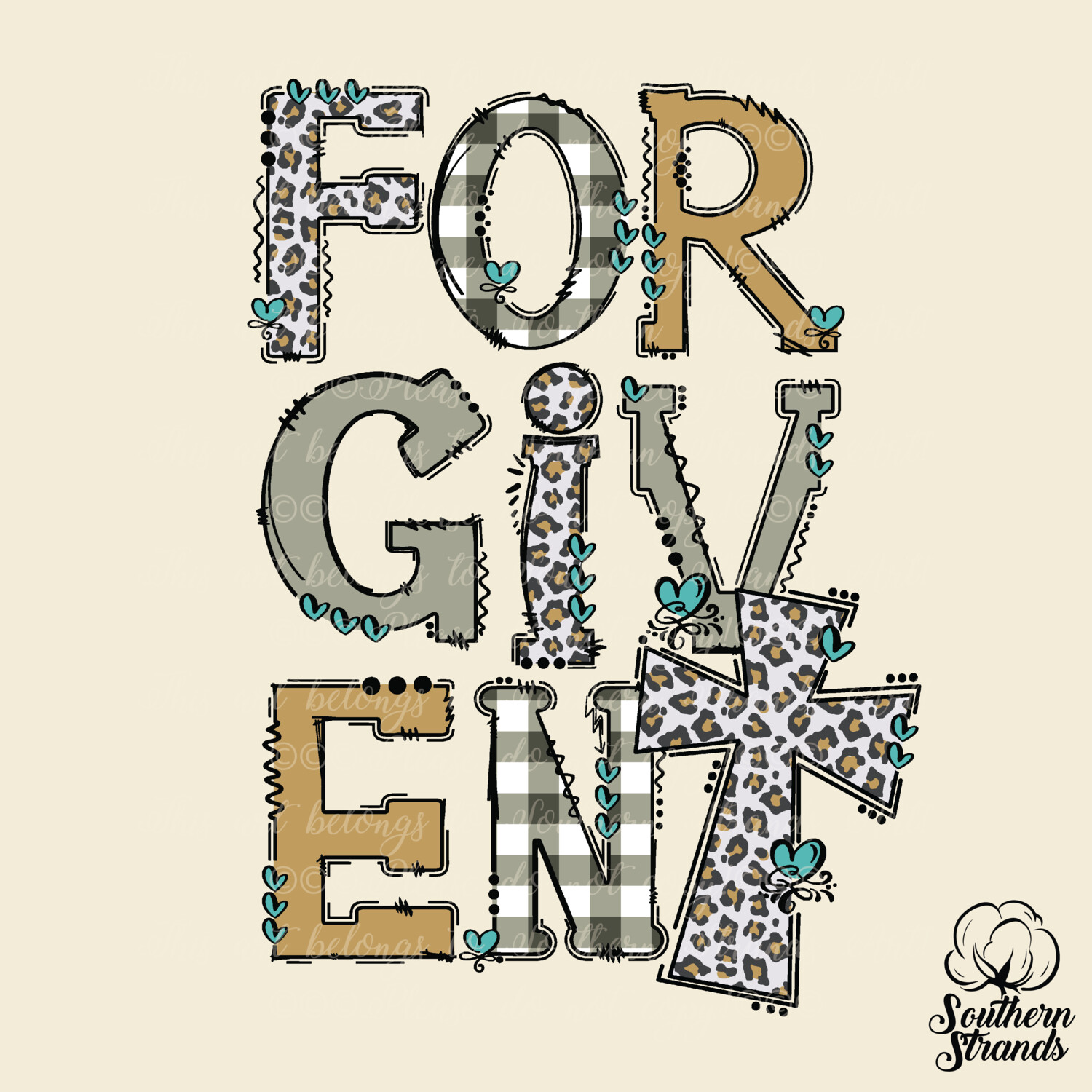 Forgiven Stacked | DIGITAL DESIGN