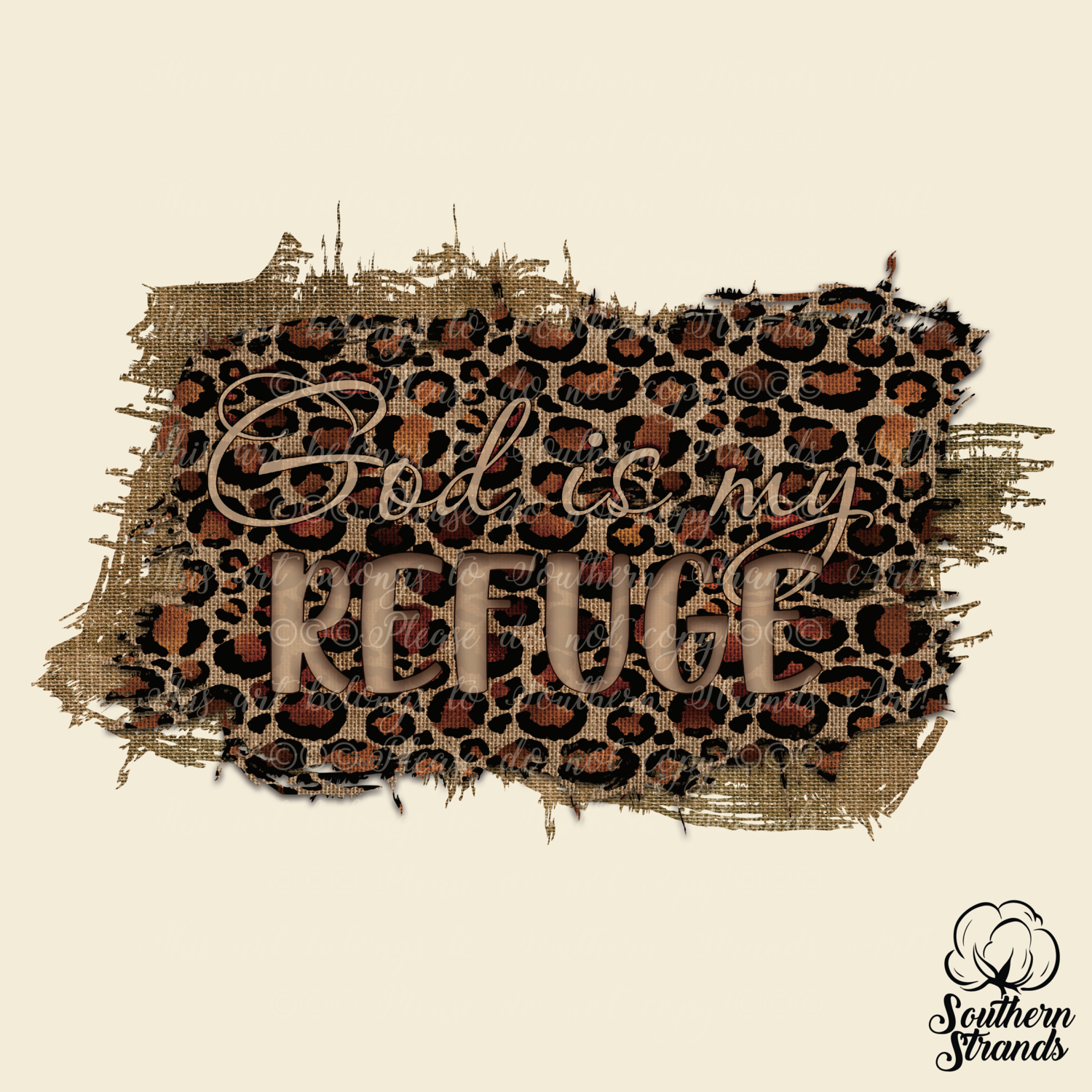God Is My Refuge | DIGITAL DESIGN