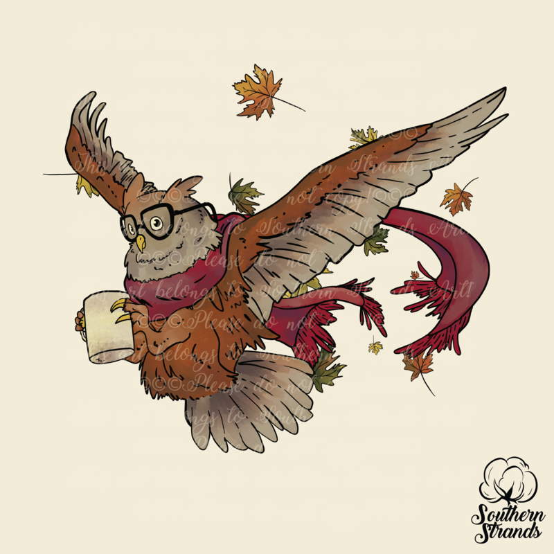 Fall Owl | DIGITAL DESIGN