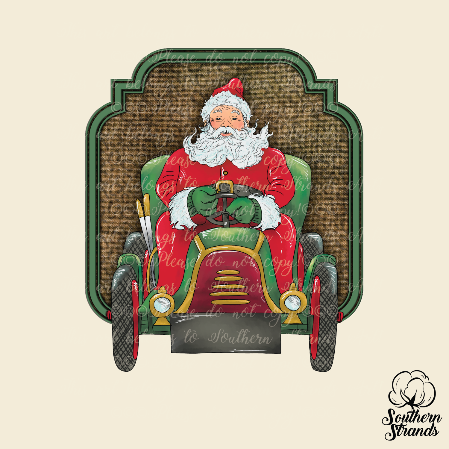 Driving Santa | DIGITAL DESIGN