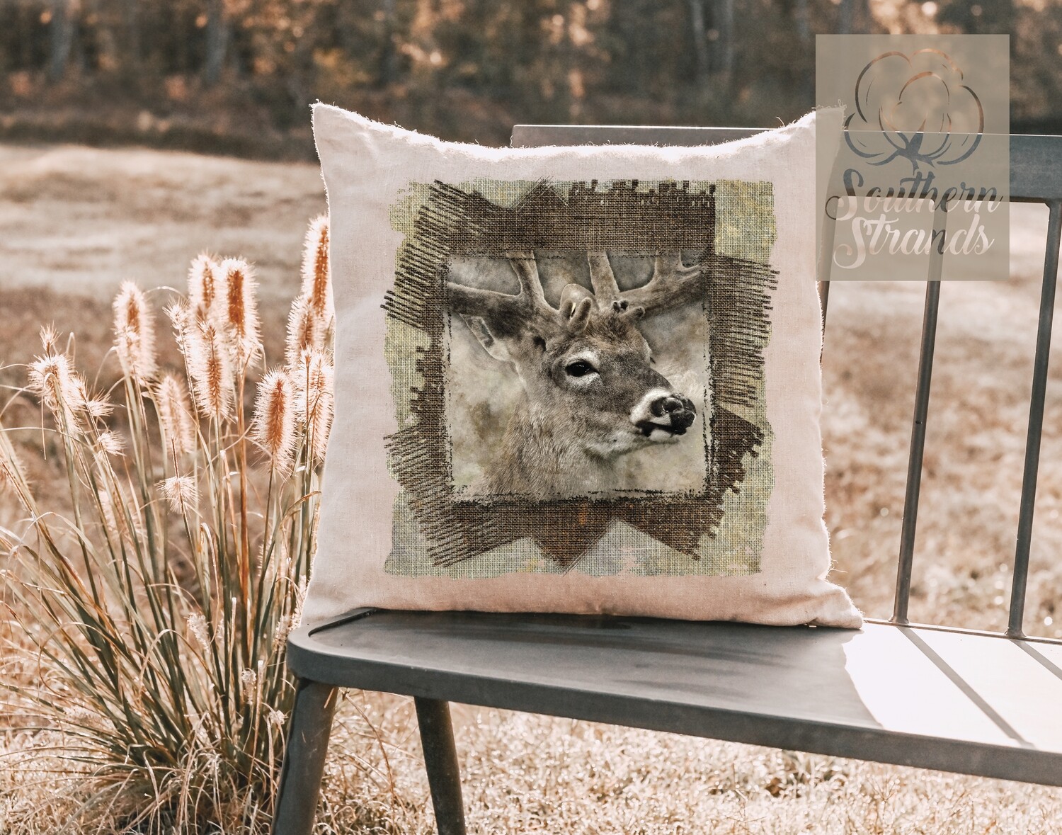 Vintage Wildlife White Tail Deer Head | DIGITAL DESIGN