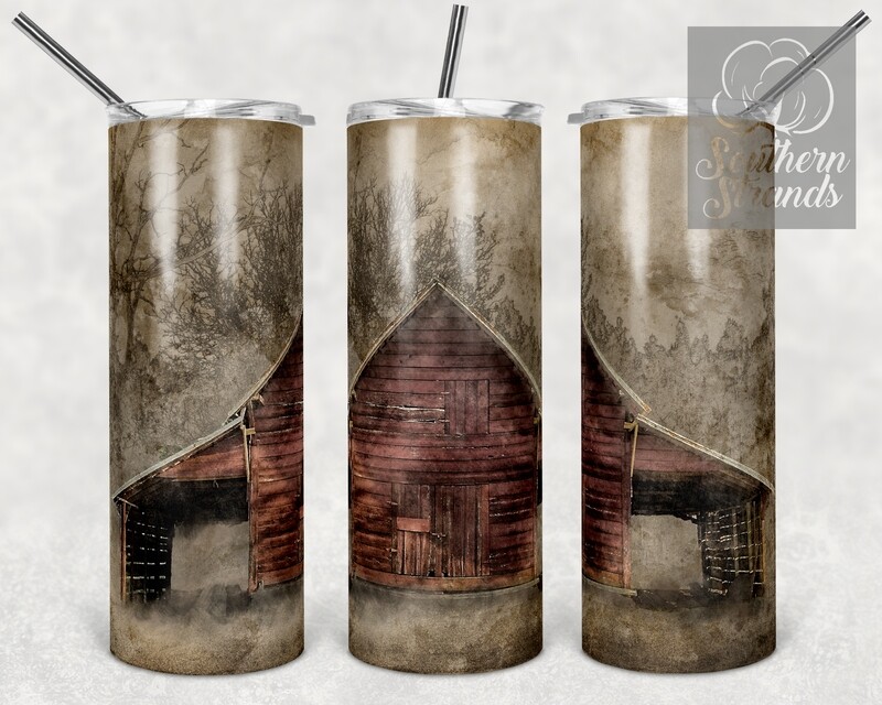 Vintage Farm Barn - Tumbler Art | DIGITAL DOWNLOAD