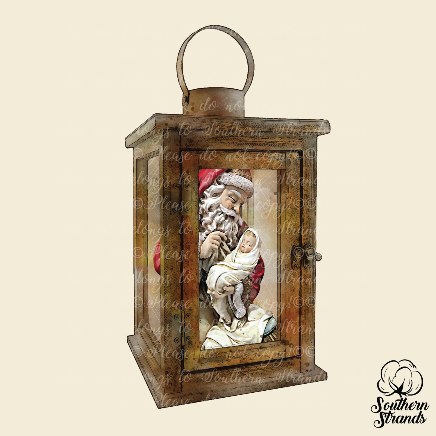 Just Believe Lantern - Dark | Standard Size and NEW Interchangeable Size with Inserts | DIGITAL DESIGN