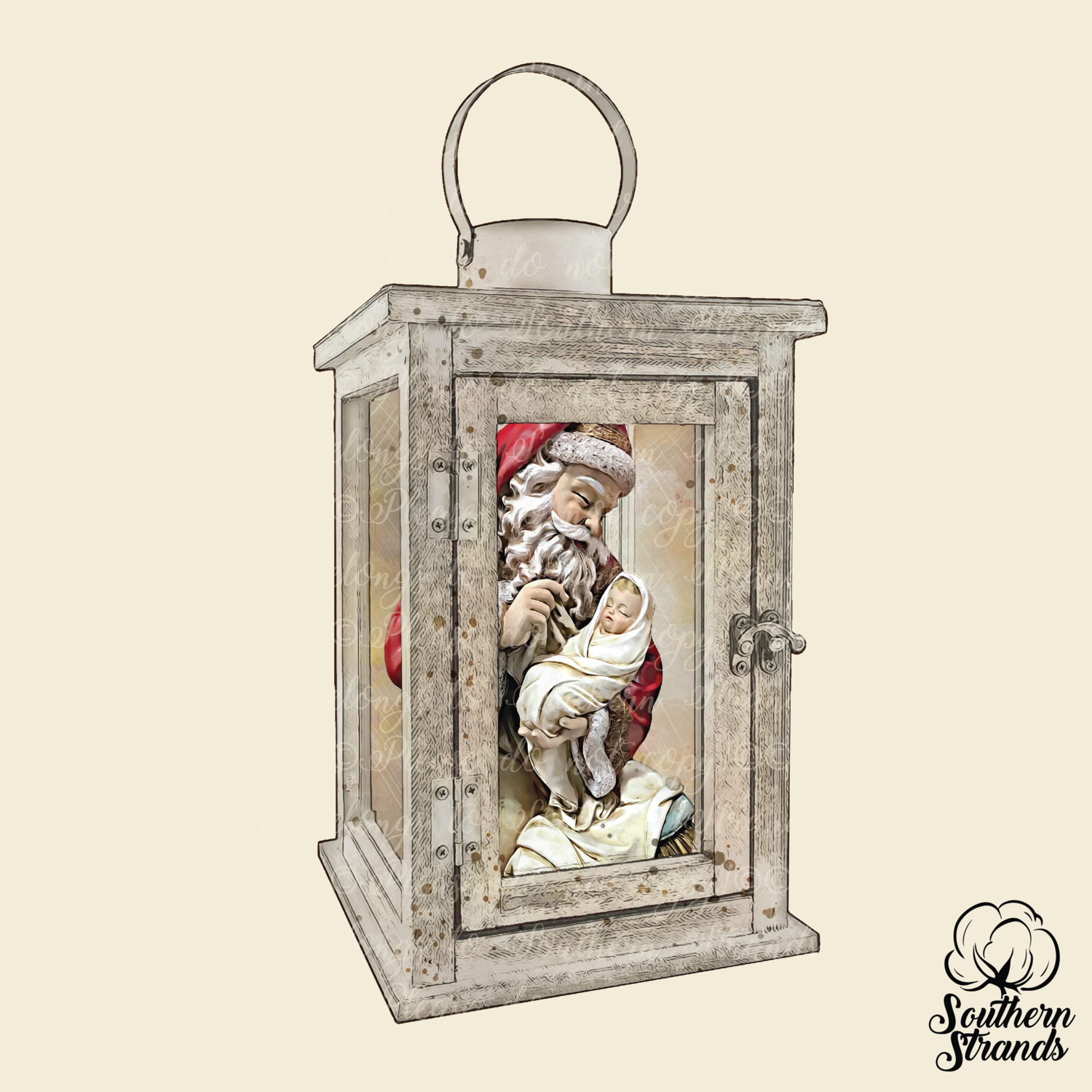 Just Believe Lantern - Light | Standard Size and NEW Interchangeable Size with Inserts | DIGITAL DESIGN