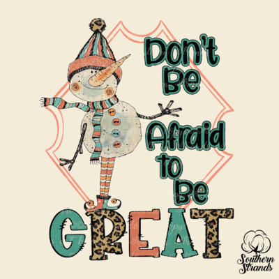 Dont Be Afraid | DIGITAL DESIGN