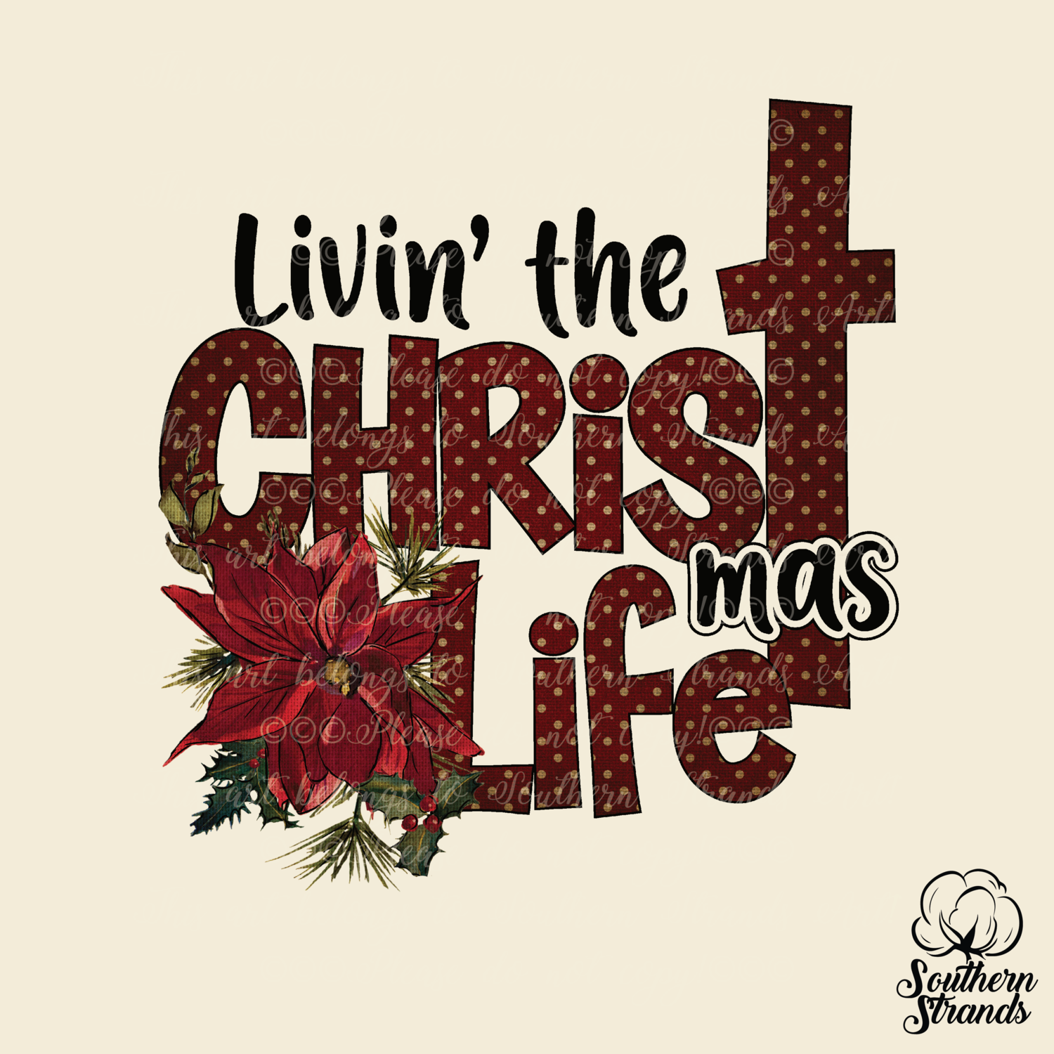 Livin The Christmas Life | DIGITAL DESIGN