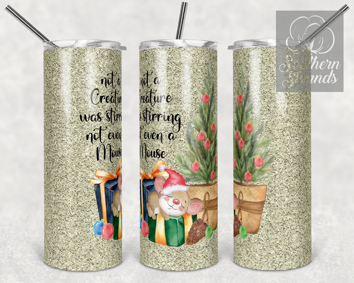 Not A Creature Was Stirring - Tumbler | DIGITAL DESIGN