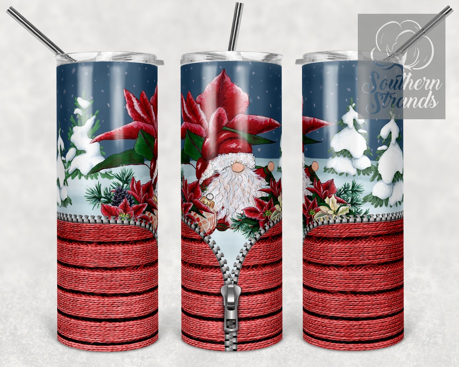 Zipper Gnome - Tumbler | DIGITAL DESIGN