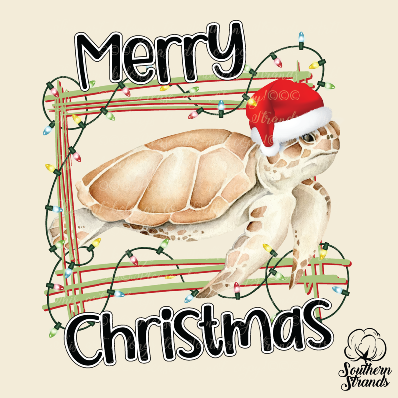 Christmas Sea Turtle | DIGITAL DESIGN