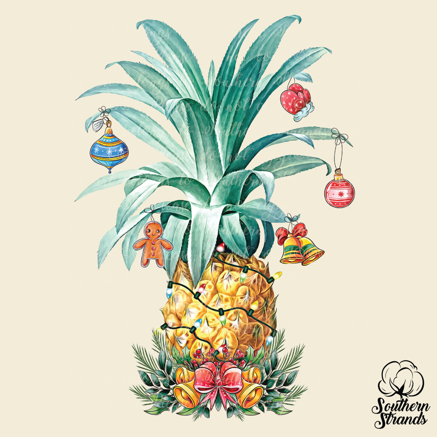 Pineapple Christmas Tree | DIGITAL DESIGN