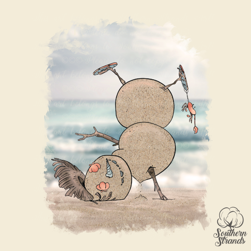 Sandy Snowman | DIGITAL DESIGN