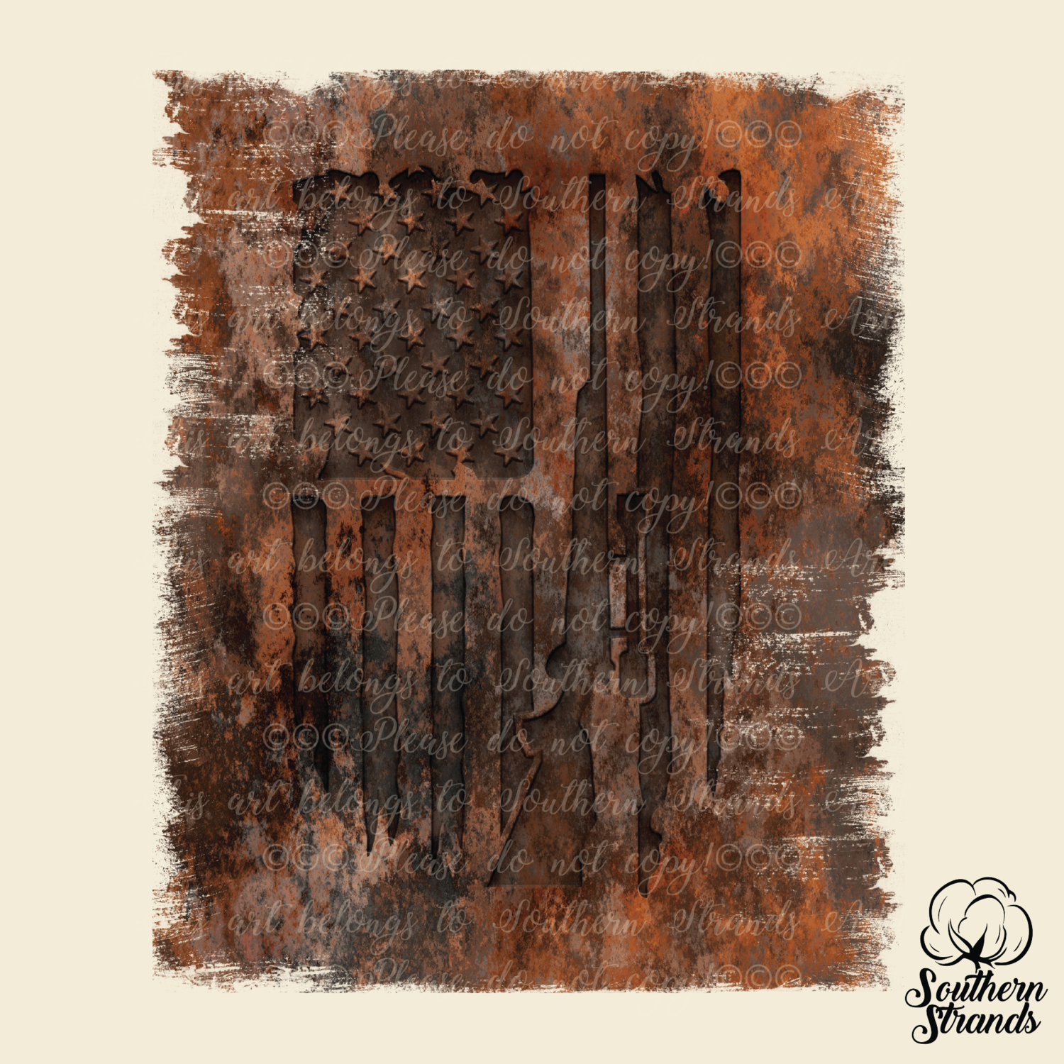 Rusty Hunting Flag | DIGITAL DESIGN