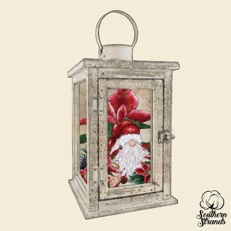 Staying Gnome Lantern - Light | Standard Size and NEW Interchangeable Size with Inserts | DIGITAL DESIGN