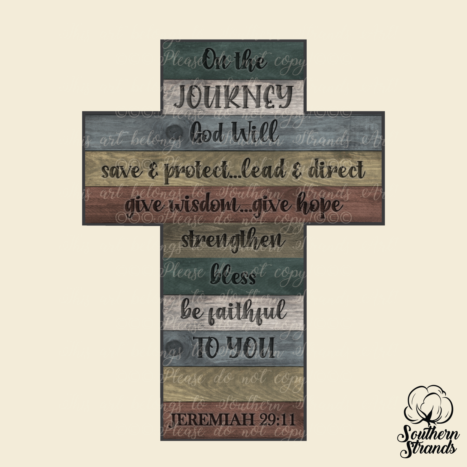 On The Journey Cross | DIGITAL DESIGN