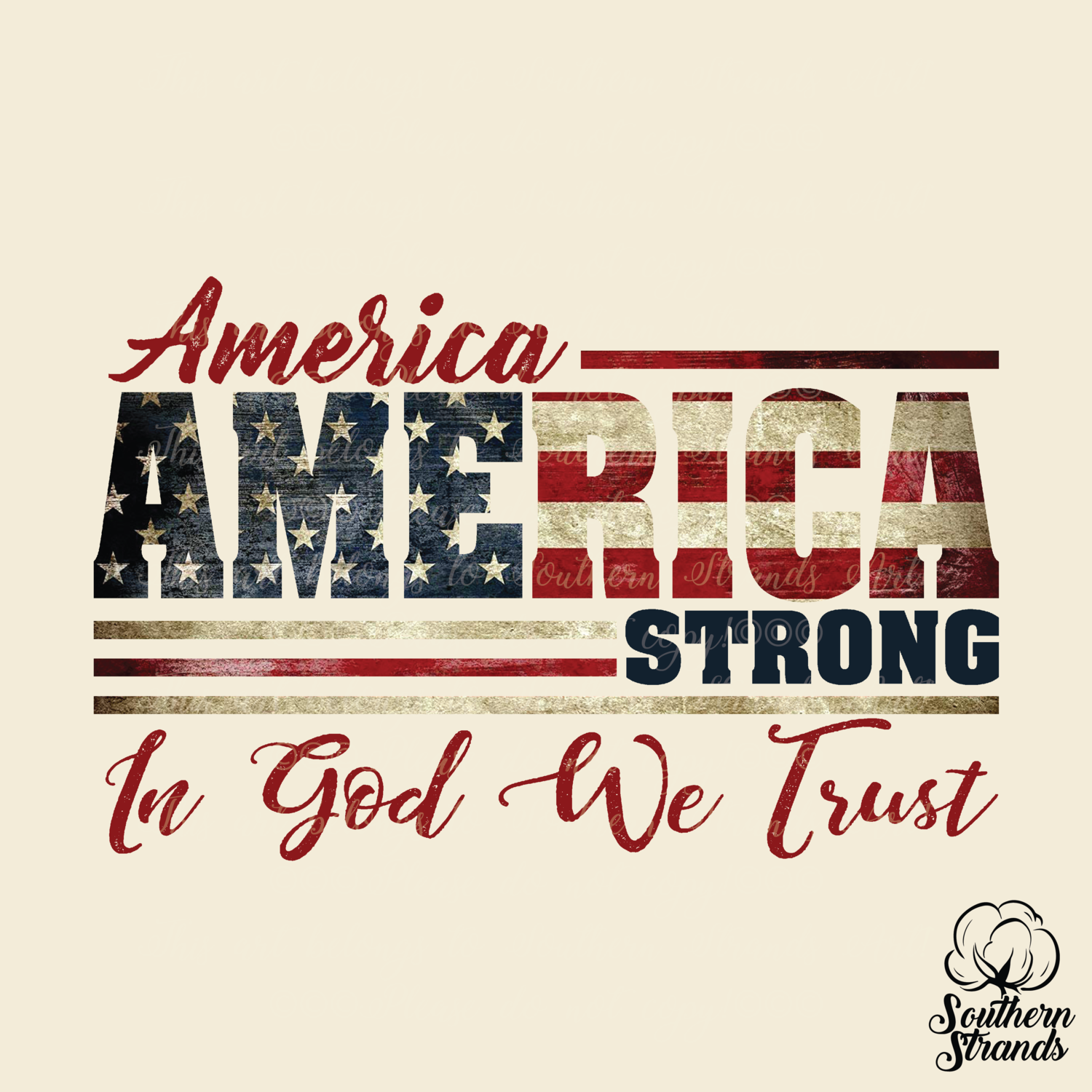 In God We Trust - America | DIGITAL DESIGN