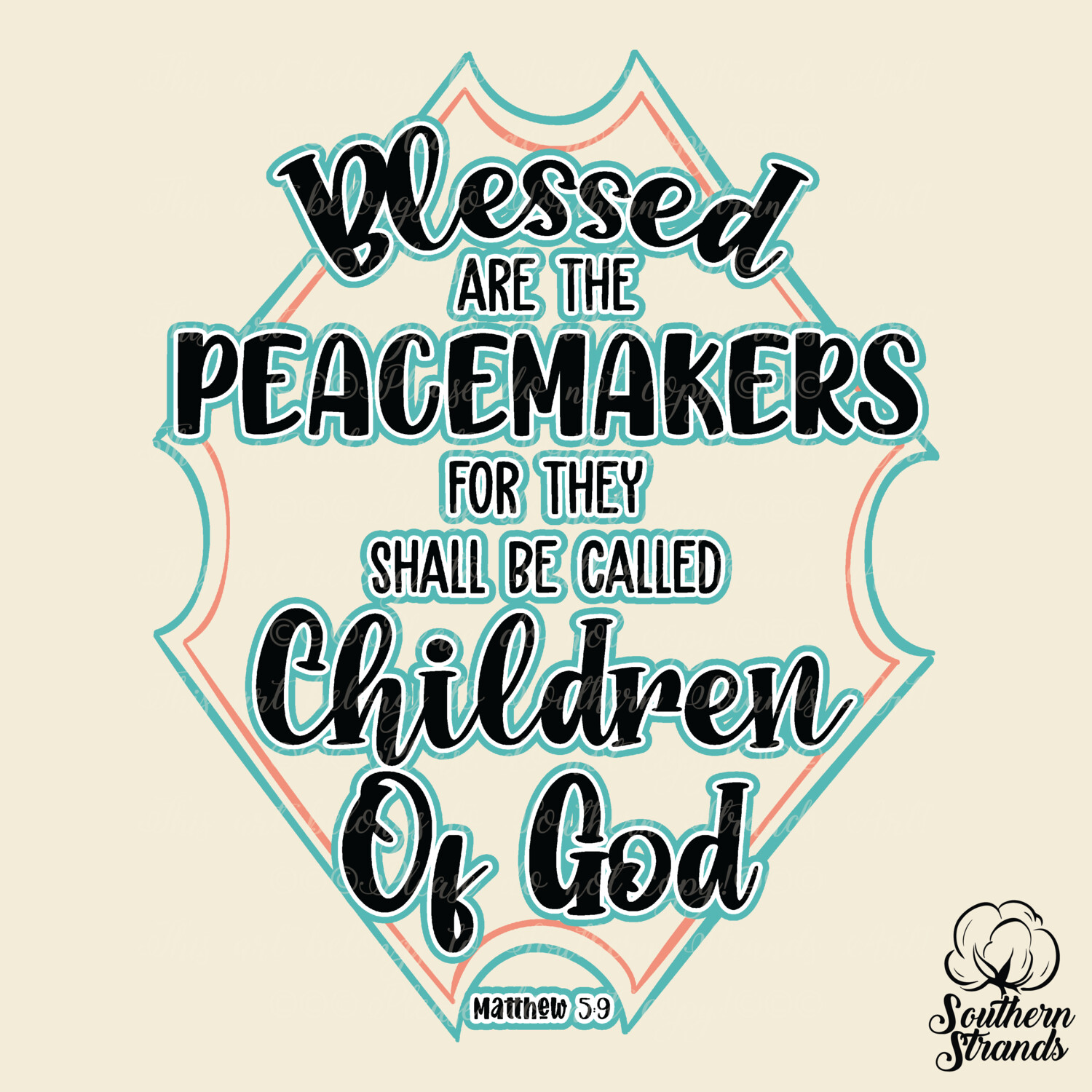 Blessed are the Peacemakers | DIGITAL DESIGN
