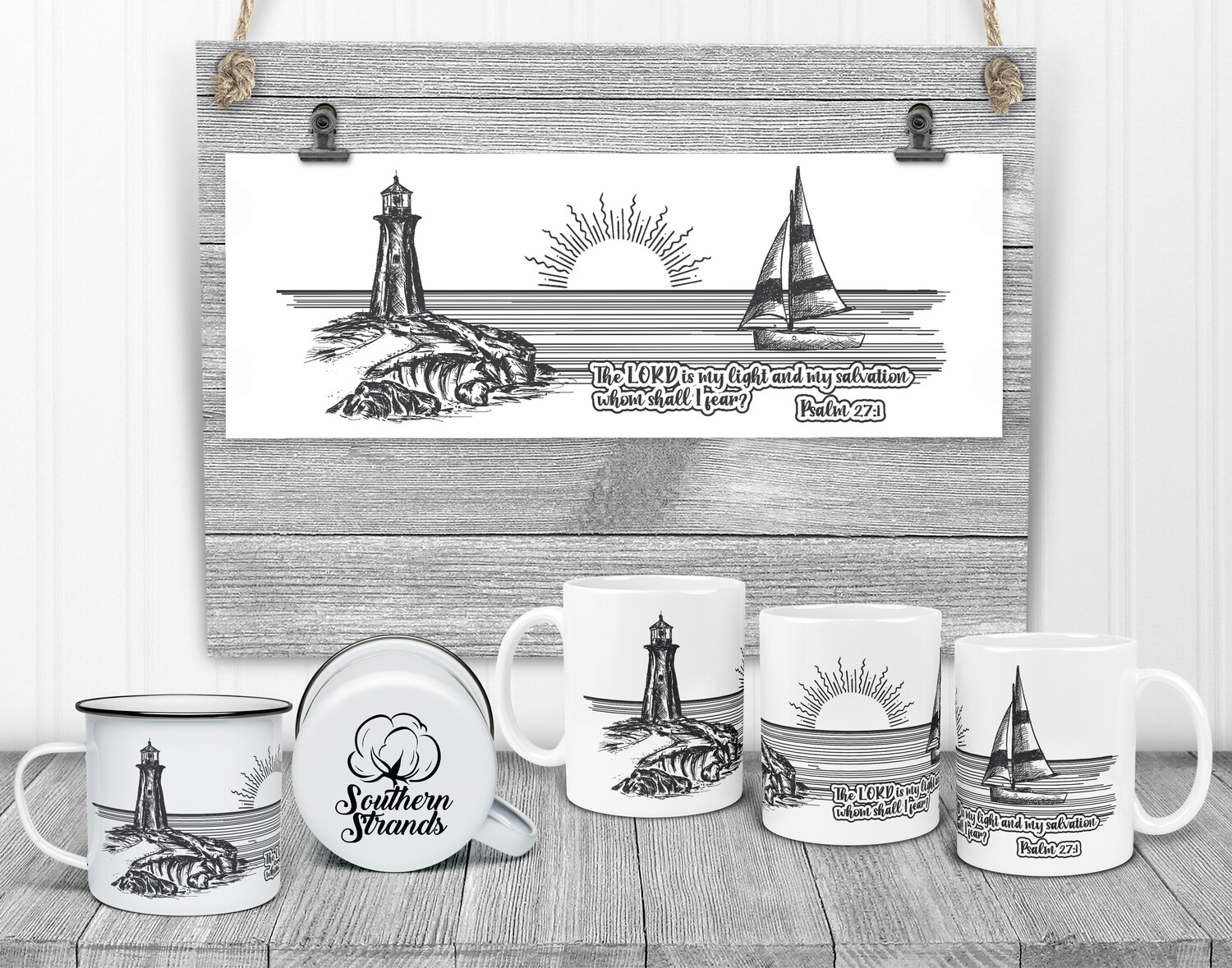The Lord is My Light | Mug | DIGITAL DESIGN