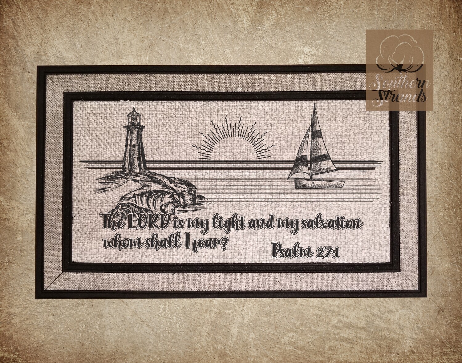 The Lord is My Light Doormat | DIGITAL DESIGN